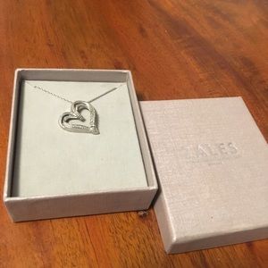 Zales Heart Diamond Necklace